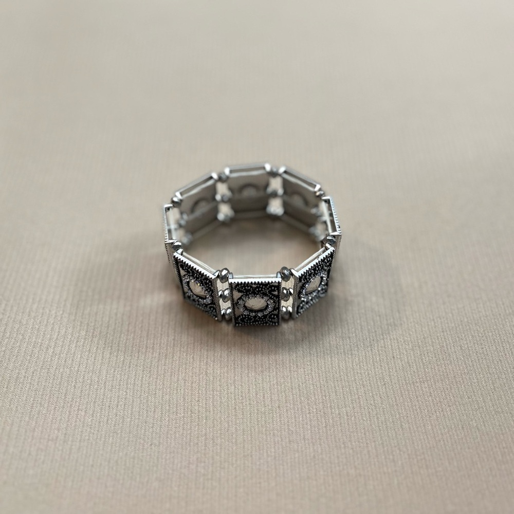 Rhinestone Statement Bracelet